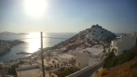 Astypalaia - pilis, vėjo malūnai