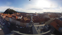 Graz - Hauptplatz, Schlossberg
