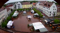 Neuburg an der Donau - Schrannenplatz, Amalienstraße. Schloss