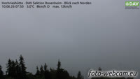 Samerberg - Hochrieshütte - Vue vers le nord