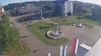 Ugljevik - Plaza de la ciudad
