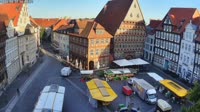 Hildesheim - Marktplatz, Hütte, Universität