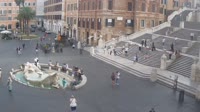 Rome - Piazza di Spagna - Barcaccia fountain