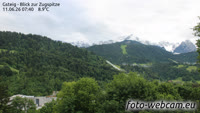 Garmisch-Partenkirchen - Große Olympiaschanze, Zugspitze