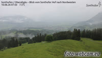 Sonthofen - Oberallgäu - Vue vers le nord-ouest