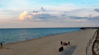 Plaża z promenadą