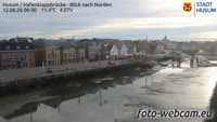 Husum - Hafenklappbrücke