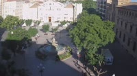Huesca - Fuente de las Musas en la Plaza de Navarra