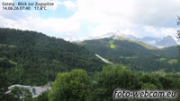 Garmisch-Partenkirchen - Große Olympiaschanze, Zugspitze