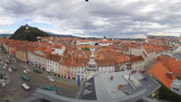Graz - Hauptplatz, Schlossberg