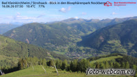 Bad Kleinkirchheim - Strohsack - Blick in den Biosphärenpark Nockberge