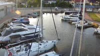 Plaża, port jachtowy i przystań sezonowa