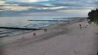 Beach and port