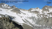 Alpes de Silvretta - Russkopf - Glaciar Jamtalferner