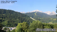 Garmisch-Partenkirchen - Große Olympiaschanze, Zugspitze