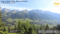 Virgen - Würfelehütte - North view