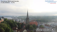 Flensburg - Blick nach Norden
