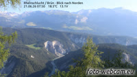 Brün - Rheinschlucht - Blick nach Norden