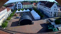 Neuburg an der Donau - Schrannenplatz, Amalienstraße. Schloss