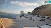 Cherso - Ferry port Merag - Krk on Cres island