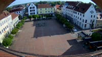Neuburg an der Donau - Schrannenplatz, Amalienstraße. Schloss