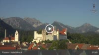 Füssen - Zamek Hohes Schloss