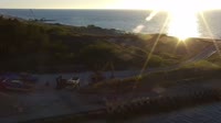 Playa, entrada al puerto