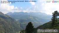 St Anton am Arlberg - North view
