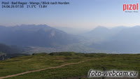 Bad Ragaz - Pizol - Blick nach Norden