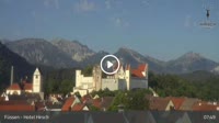 Füssen - Hotel Hirsch - Hohes Schloss
