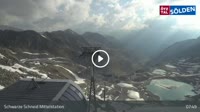 Sölden - Schwarze Schneid middle station