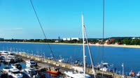 Pier, Yachthafen und Strand