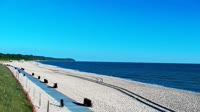 Spiaggia con passeggiata