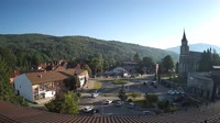 The center of the village