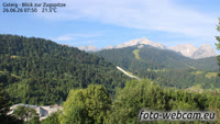 Garmisch-Partenkirchen - Große Olympiaschanze, Zugspitze