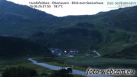 Obertauern - Hundsfeldsee - Vista de la Seekarhaus
