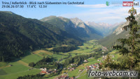 Trins - Adlerblick - Blick nach Südwesten ins Gschnitztal