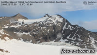Goldbergkees - Blick nach Nordwesten zum Hohen Sonnblick