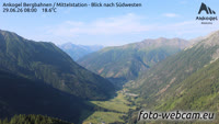 Mallnitz - Ankogel Bergbahnen Mittelstation - Blick nach Südwesten