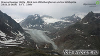 Mittelberg - Mittelbergferner - Braunschweiger Hütte