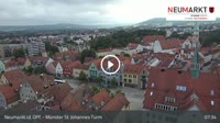 Aukštutinio Pfalco Noimarktas - Münster St. Johannes Turm