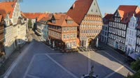 Hildesheim - Marktplatz, Hütte, Universität