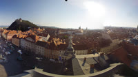 Graz - Hauptplatz, Schlossberg