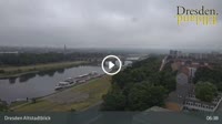 Dresden - Altstadt, Frauenkirche, Rathenauplatz, Carolabrücke