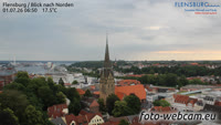 Flensburg - Blick nach Norden