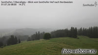 Sonthofen - Oberallgäu - Blick nach Nordwesten