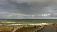 Plaża, wejście do portu