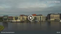 Emden - Alter Binnenhafen, Eisenbahndock Bridge