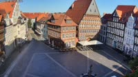 Hildesheim - Marktplatz, Hütte, Universität