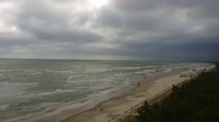 Plaża, wejście do portu